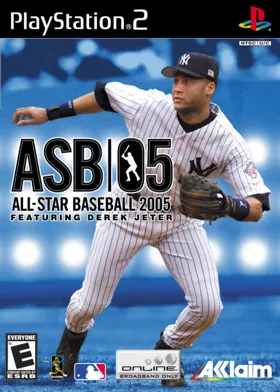 All-Star Baseball 2005 featuring Derek Jeter box cover front